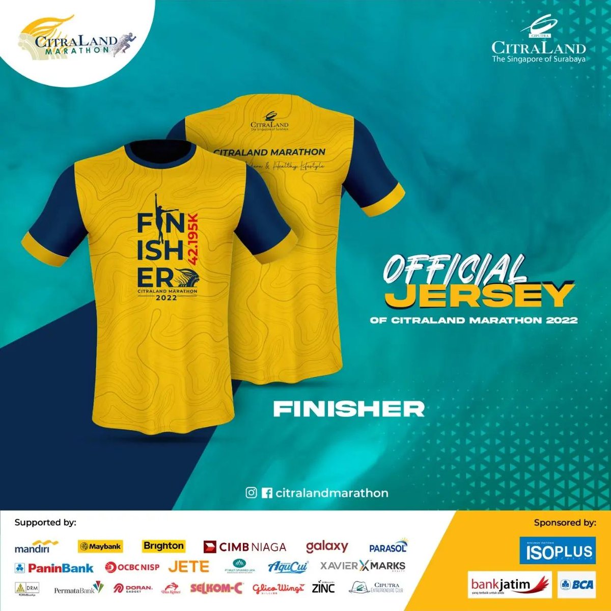 Jersey 42K 👕 CitraLand Marathon 2022