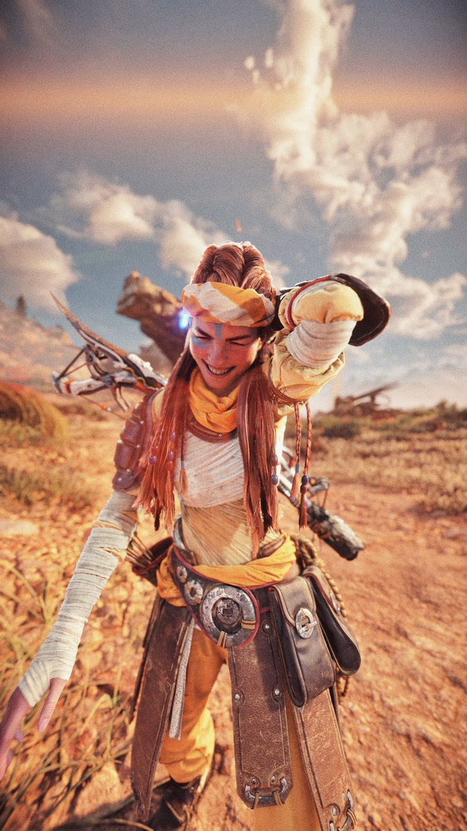 New fav #Aloy #HorizonForbiddenWest #VirtualPhotography #PS5