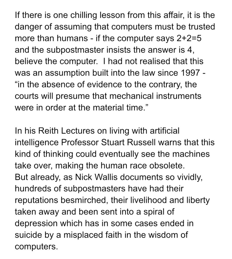 <a href="/benedictevans/">Benedict Evans</a> On that note here’s what I wrote in my <a href="/FT/">Financial Times</a> review of the brilliant <a href="/nickwallis/">Nick Wallis</a> book on the scandal
