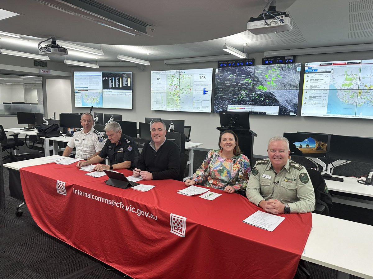 I had the opportunity to be on the CFA Vol Forum last night from the SCC a great agenda covering interagency partnerships, how the SCC works, training the Canada deployment and much more. @DEECA_Vic @CFA_Updates