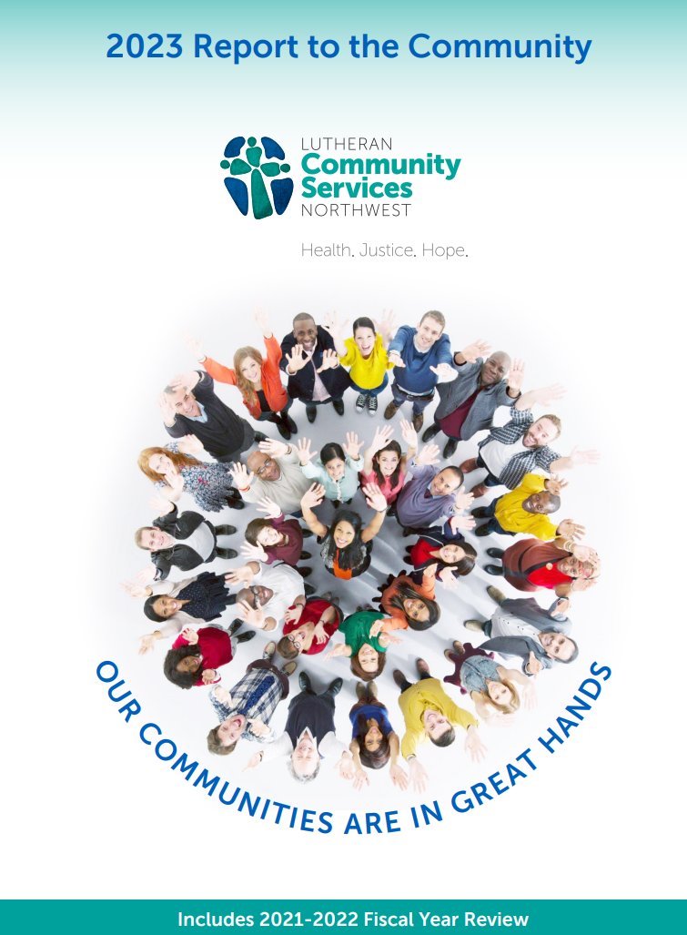 Please take a look at our newly released annual report. And thank YOU for adding YOUR hands to our circle of #HealthJusticeHope this past year! #thankyouvolunteers #thankyoudonors lcsnw.org/project/annual…