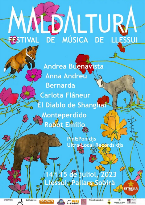 indieloversm's tweet photo. Hoy nos pasamos por aquí para recordarte que este fin de semana es el festival #Maldaltura, con artistas como @Anna_Andreu_, @lupitasisisi, @eldiablodeshaaa, @carlotaflaneur, @Monteperdido__, Miquel Serra, Bernarda, Robot Emilio, @pinypondjs y @ultralocalrec DJs! https://t.co/5hJnJDO014