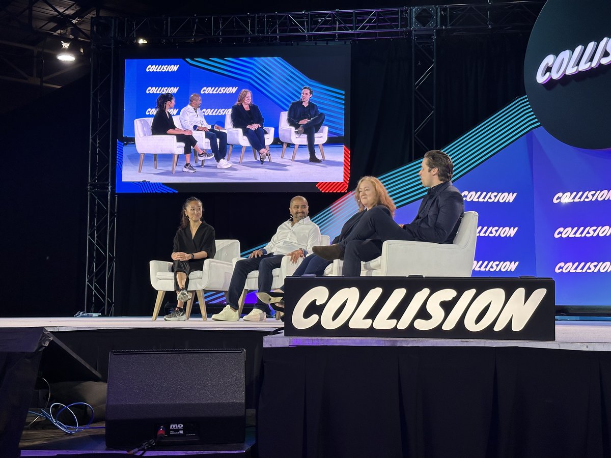 shensi (@shensi_) on Twitter photo So cool to be chatting on-stage at <a href="/CollisionHQ/">Collision Conf</a> talking about <a href="/merge_api/">Merge</a> with <a href="/getsentry/">Sentry</a> and <a href="/algolia/">Algolia</a> -- developer-focused companies that I deeply admire.
<a href="/bvnixon/">Bernadette V. Nixon</a> and <a href="/virtualmilin/">Milin Desai</a> -- you both are iconic!! Thank you <a href="/BenFletch11/">Ben Fletcher</a> for being a great moderator.
✨✨✨ So cool to be chatting on-stage at <a href="/CollisionHQ/">Collision Conf</a> talking about <a href="/merge_api/">Merge</a> with <a href="/getsentry/">Sentry</a> and <a href="/algolia/">Algolia</a> -- developer-focused companies that I deeply admire.
<a href="/bvnixon/">Bernadette V. Nixon</a> and <a href="/virtualmilin/">Milin Desai</a> -- you both are iconic!! Thank you <a href="/BenFletch11/">Ben Fletcher</a> for being a great moderator.
✨✨✨