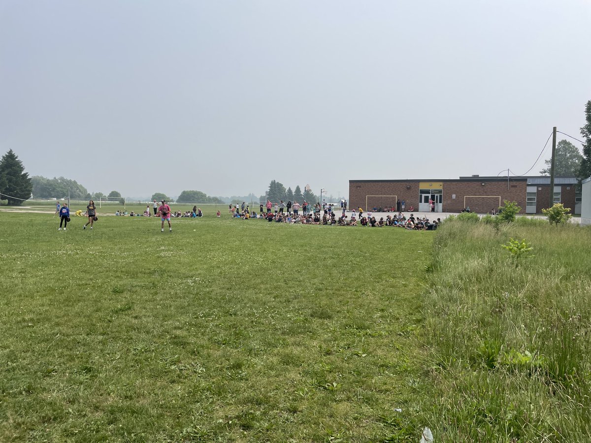 Primary play day and staff vs. Student baseball all in one day!!  Our kids and staff will sleep well tonight!