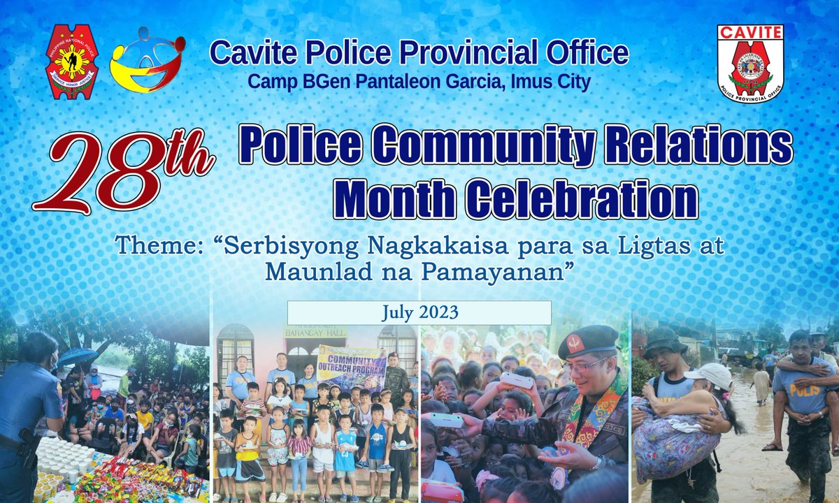 28th Police Community Relations Month Celebration with the theme: "Serbisyong Nagkakaisa para sa Ligtas at Maunlad na Pamayanan"
#SerbisyongNagkakaisa 
#ToServeandProtect