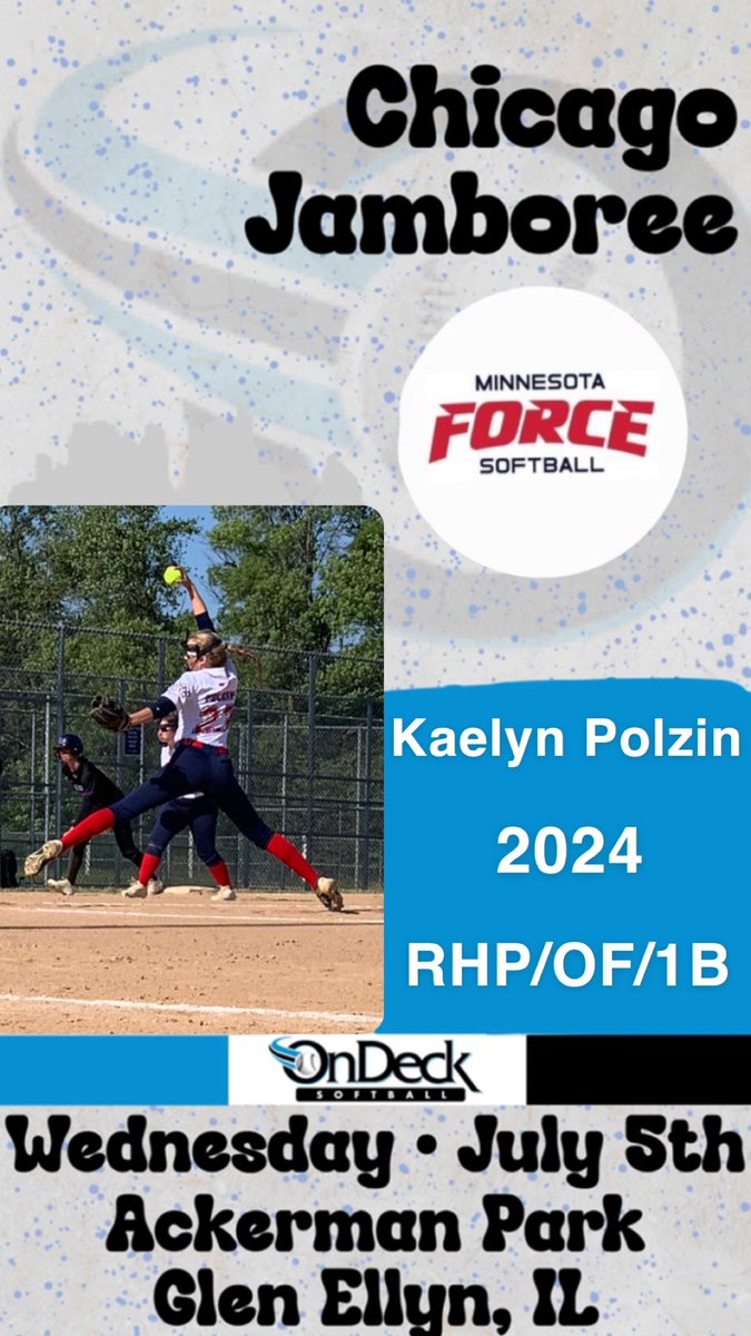 So excited for the Chicago Jamboree next week, see you there! <a href="/ondecksoftball/">OnDeck Softball 🥎</a> #ODM