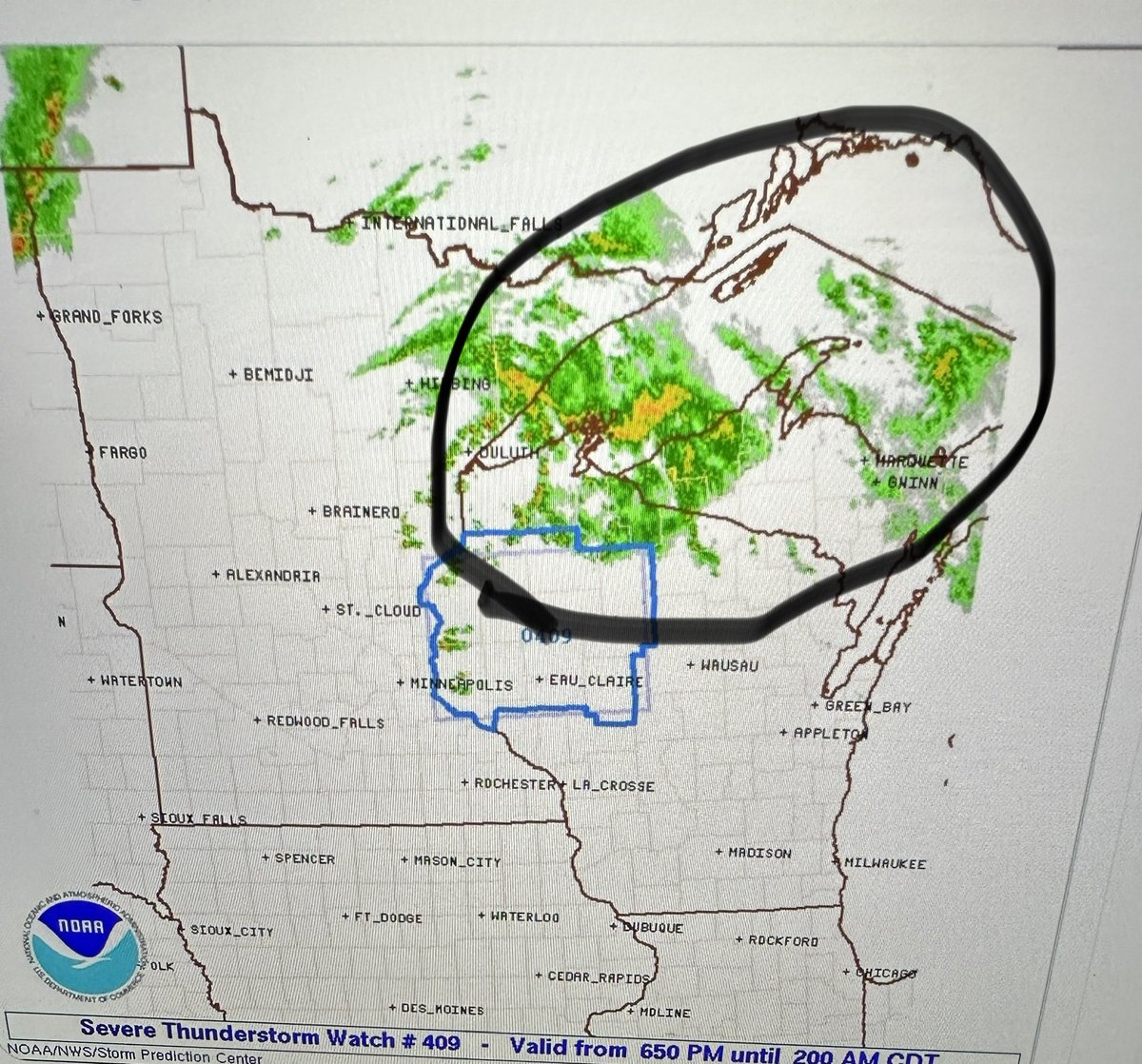 Looks like ⁦<a href="/LakeSuperior/">The G.L.O.A.T.</a>⁩ is getting a rinse. #GLOAT