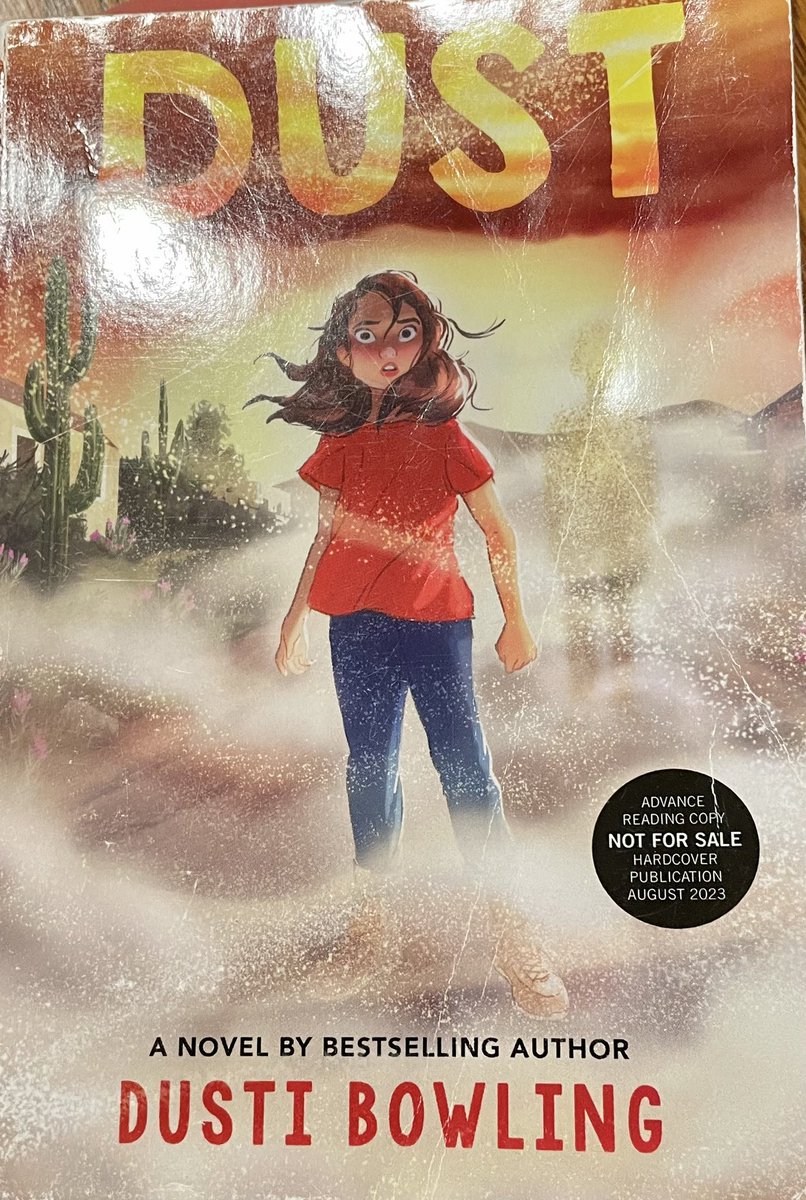 Heads up @MrsJalowiec all the #bookposse chatter is right! 🌪️ This story is going to make u angry and sad and proud! It’s powerful and unforgettable…and it is coming your way next! 

Thx to @DustiBowling @LittleBrownYR #ReadDust for sharing with #bookposse.