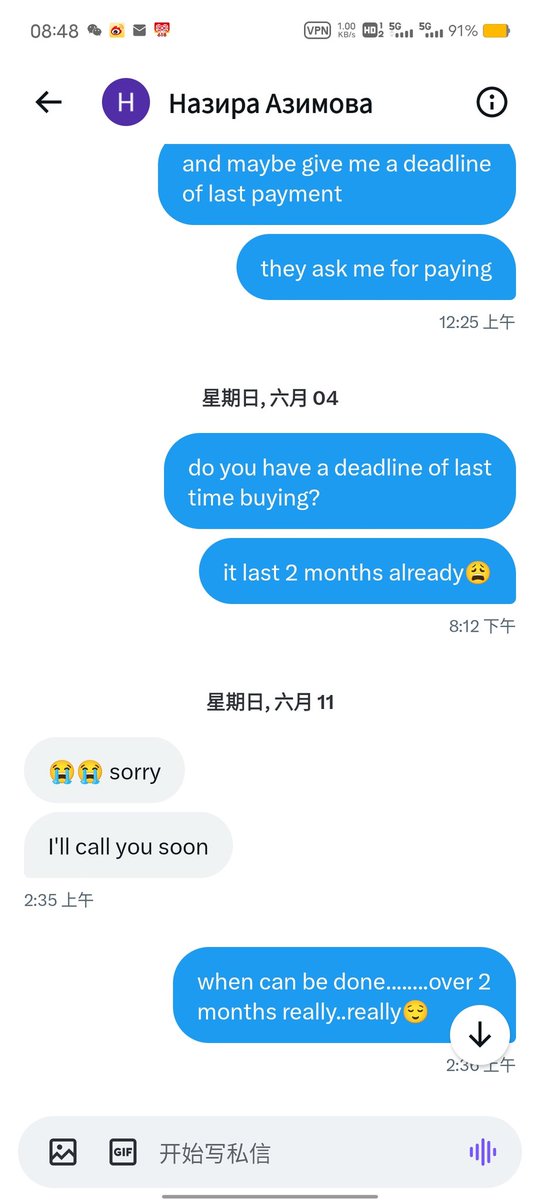 ilixsflowweer's tweet image. [RT] plz RT
report scammer
@nazira_azimova1
order over 30.0 but refuse to paid lasting more than 2 months

and still follow me and upvote my twi
❗️❗️she might steal my picture for sale and cheat.