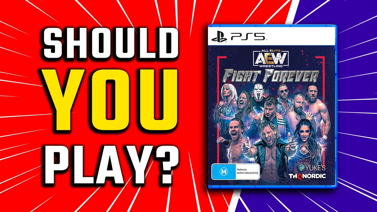 Want to see a brutally honest take on AEW Fight forever? Look no further!: youtube.com/watch?v=o-ZK_i…
#AEWFightForever #AEWGame #FightForeverReview