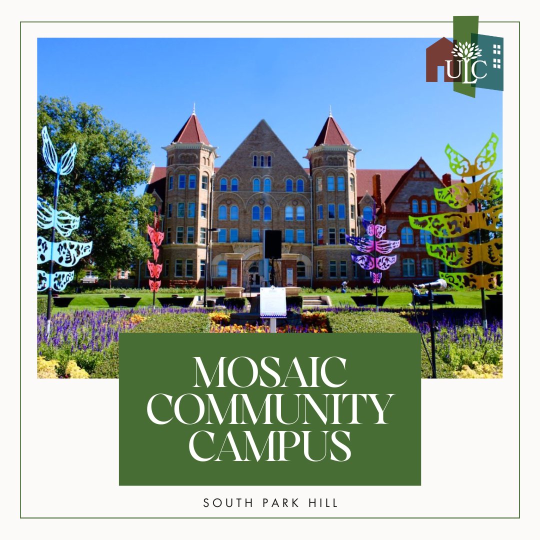 This week’s #20pointsofimpact is the former Johnson &amp; Wales Campus! Now the Mosaic Community Campus, this South Park Hill public space promotes health, economic security, education, affordable housing, and culinary arts training. #communityandpartners