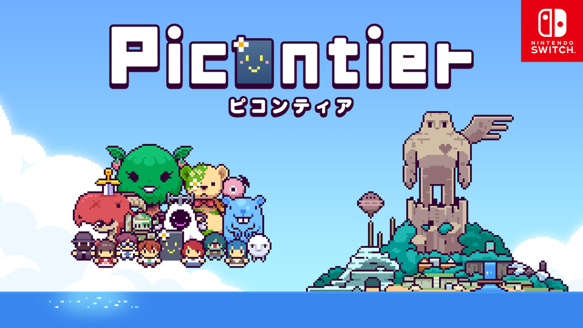 4GamerNews's tweet photo. 箱庭型スローライフRPG「ピコンティア」のNintendo Switch版が本日配信。不思議な島でゼロから生活をスタートし，島の謎を解き明かす

https://t.co/9xHfadQf8E

クラフトでアイテムや武器を生成したり，住民と交流を進めたりして，のんびり過ごしながら，不思議な島の謎に迫っていく https://t.co/03L175e5vg