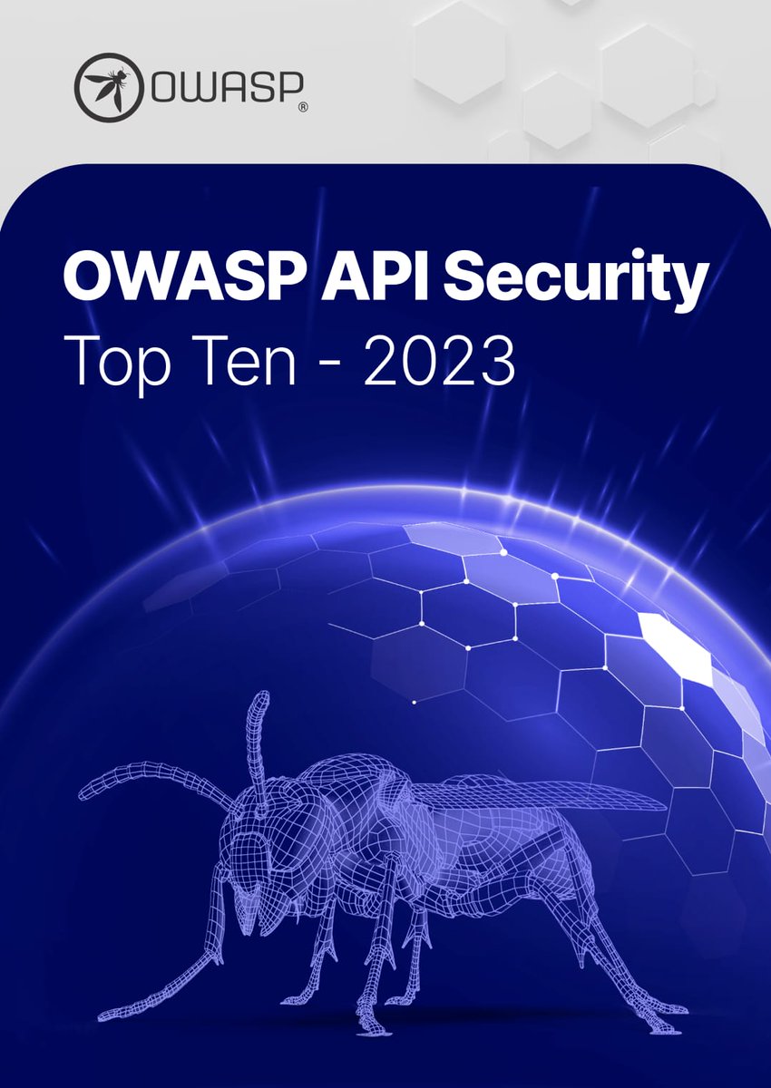 Aktodotio's tweet image. Earlier this month, @OWASP released the Top 10 API Security Risks - 2023! 🚀

🥇 Broken Object Level Authorization
🥈 Broken Authentication
🥉 Broken Object Property Level Authorization

View the full list here 👇 #apisecurity #devsecops #owasptop10

owasp.org/API-Security/e…