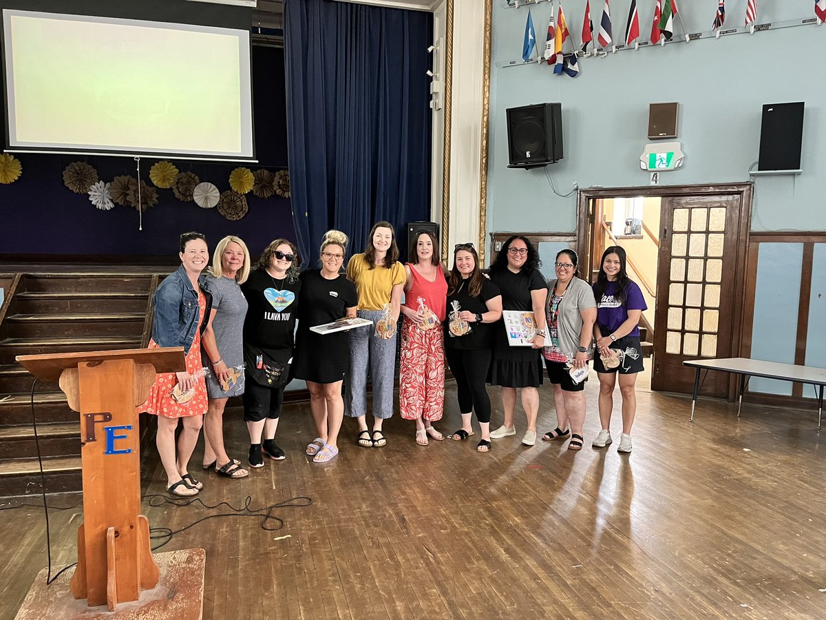 We celebrated many staff members last day at Prince Edward. Good luck at your new schools!!!