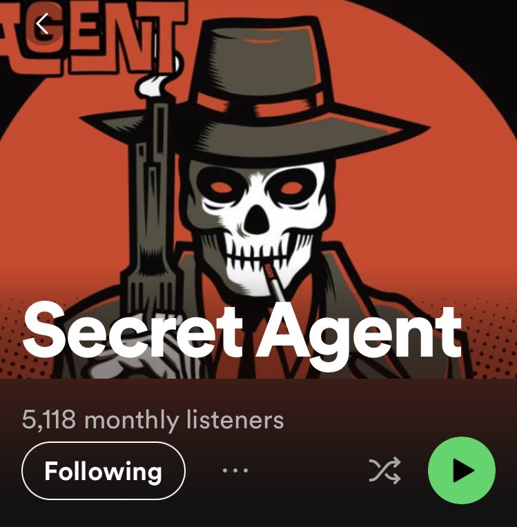 SurfSecretAgent's tweet image. @SurfSecretAgent 

open.spotify.com/artist/20ASve2…