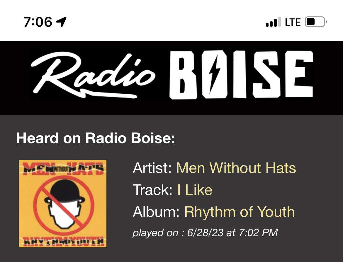 It’s all from 1982 tonight on “It’s Now Right Now” with @mrgrantolsen and I can’t wait. 

🎧 radioboise.org/stream