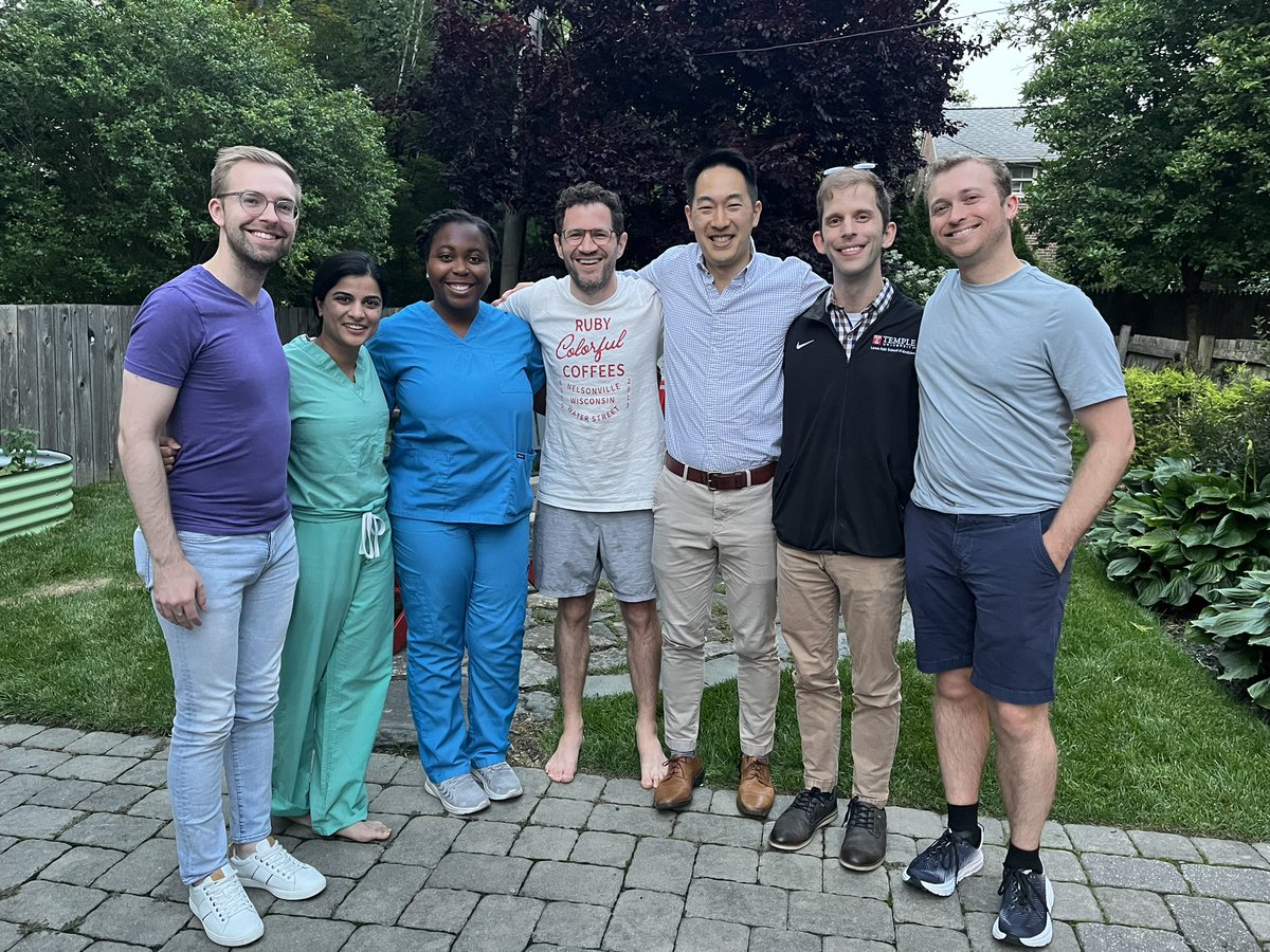 Always bittersweet at the end. What a great #fellowship crew. @TempleID1 #IDTwitter #MedEd