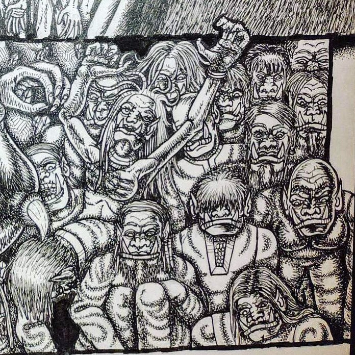 Orcs gather in darkness…
#indiecomics #comix