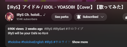 LanzE_5269's tweet photo. NICE!! also #StreamIdol
#IRyS https://t.co/yBiOQQxxxq