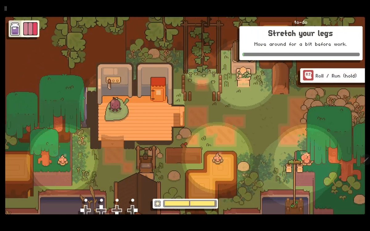 The game "Garden Story" has cute characters that were doing lots of advanture with great musics and story. #XAShare