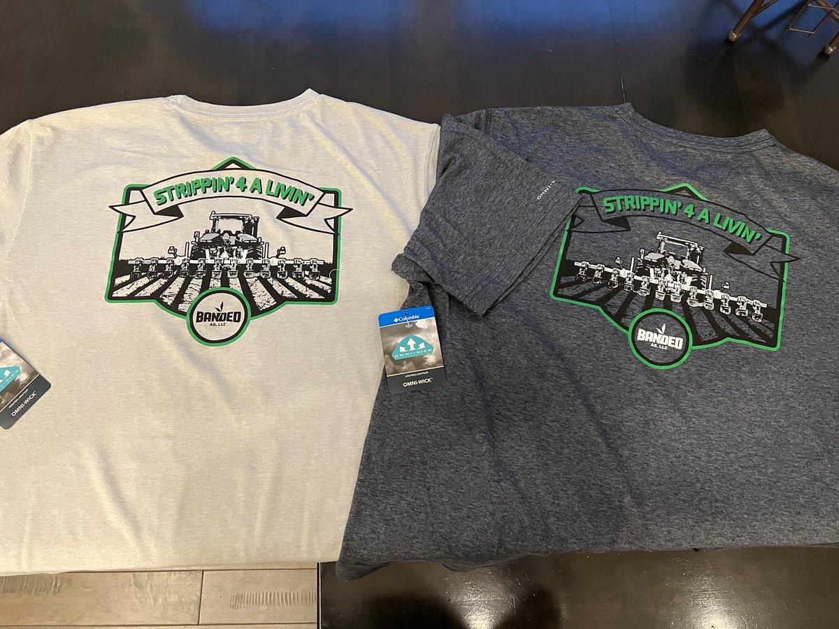 New Banded Ag merch just came in! Thanks <a href="/TheAgSwag/">AgSwag</a> ! Turned out great!