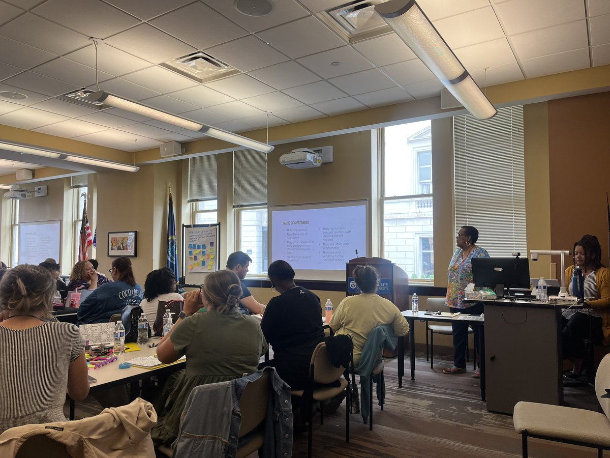 #grateful for the incomparable world-renowned @davis_joy being in @Detroitk12 at our #GiftedDETROIT summer institute 2.0 training our teachers & administrators in equity in education. What an amazing day!! #paradigmshifting