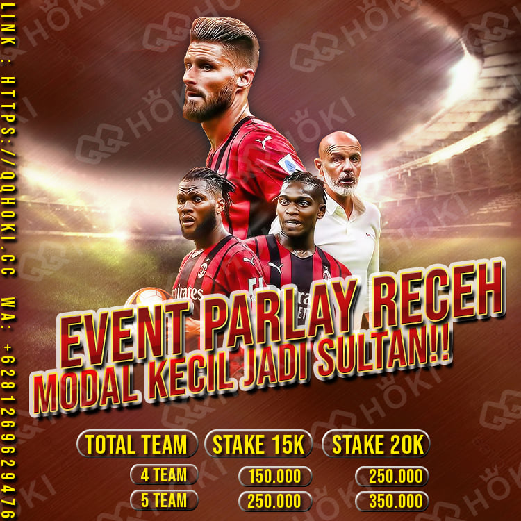 EVENT QQHOKI YANG CUAN BANGET
EVENT GATOT KACA
EVENT PERKALIAN
EVENT PETIR ZEUS & PRINCES
EVENT HOT FIESTA
EVENT KOIGATE 2/3 jejer
EVENT MIX PARLAY
EVENT FREESPIN 25% & BUYSPIN 25% PP & PG
EVENT GARANSI
EVENT PARLAY RECEH
EVENT BONUS SCATTER
heylink.me/slotonlinecuan/ #QQHOKI