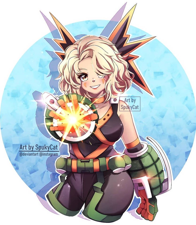 iRoseNerdGirly1's tweet photo. Name~Katsumi Bakugo or Kat💥 
Not new to character/Not new to #Rp 
#MyHeroAcademia/#MHARp/#MvRp 
#SemiDetailed Can do fighting Rp👊 
Ships with chem can be picky #MultiShip💕#Bisexual💜 #Lewd/#NonLewd NSFW/SFW can be Futa if ask👅
//No Art is mine 
Don’t tweet this 
#RT/❤️🔞 https://t.co/HSH3o79Xfn