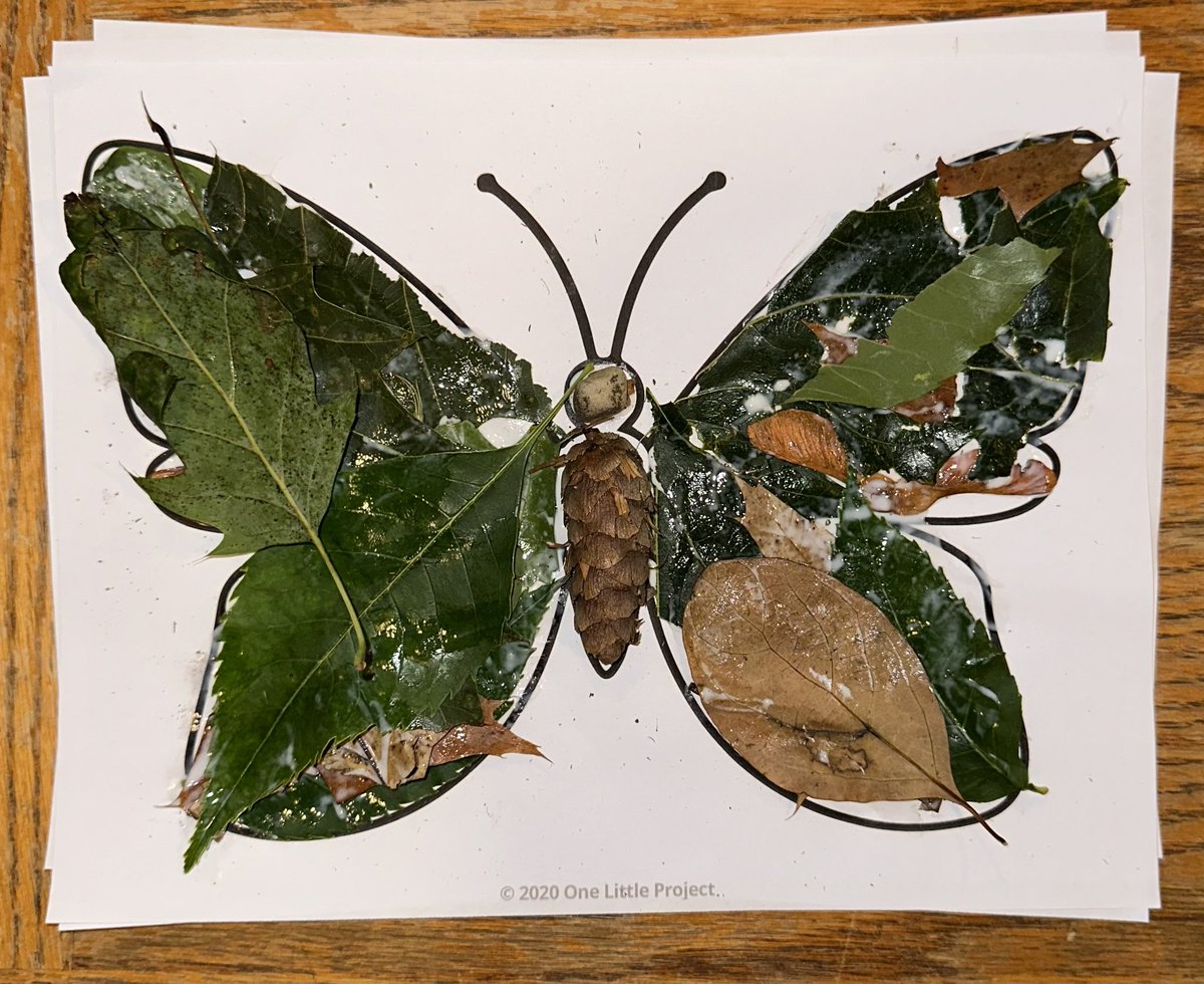 MsJOGara's tweet photo. A nature walk with a craft and a read aloud of the short story “Brining In the New Year” by Grace Lin?! Count us in! Love doing fun and engaging activities with students #firstgrade #OG https://t.co/lR31cUI9sL
