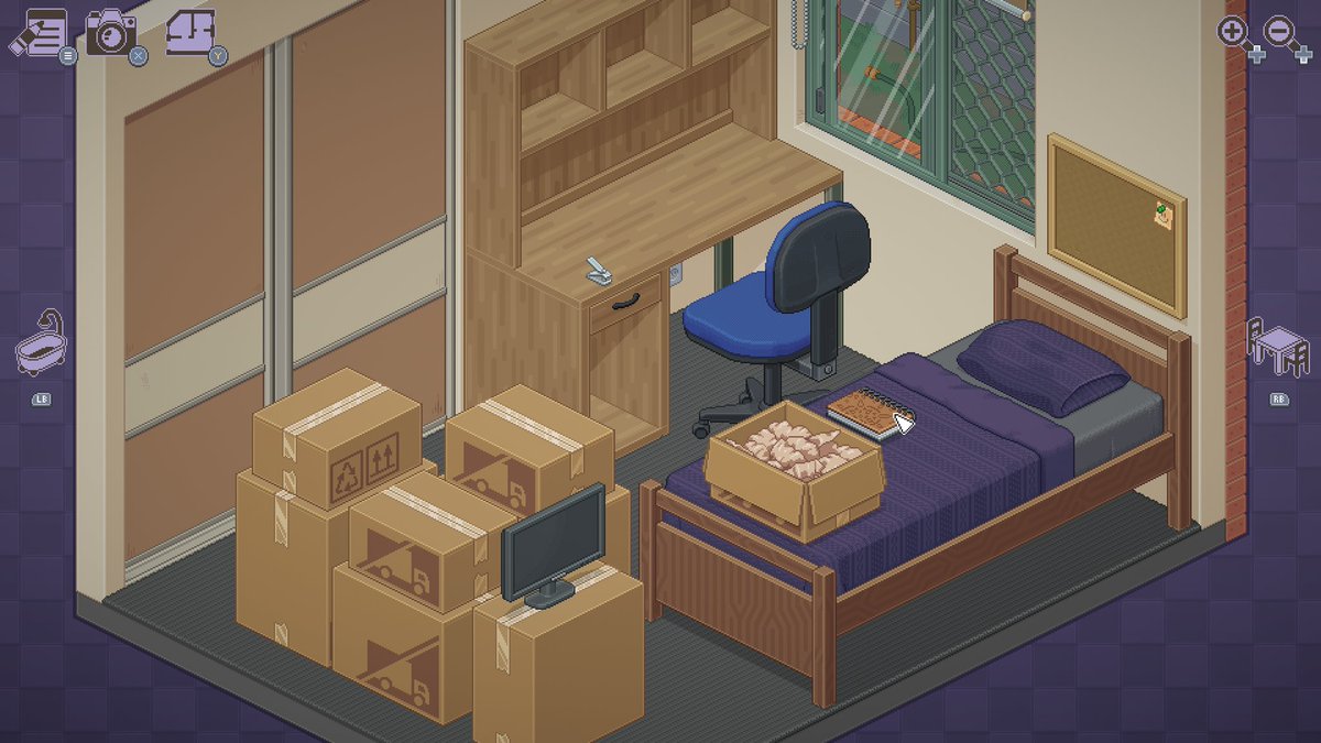 Time for some unpacking, the game is interesting however, sometimes it's not easy to decided what to store! #XboxShare #XAShare