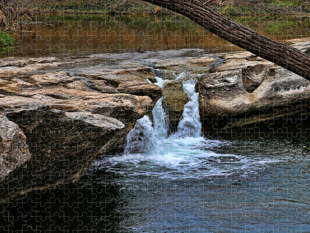 #McKinneyFalls #StatePark Upper Falls #puzzle Available as a 500 or 1000 piece puzzle #waterfall #Austin #Texas #nature #giftideas #AYearForArt #BuyIntoArt 
Available here ---> buff.ly/3Pysr8F