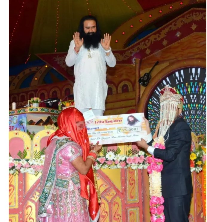 Dera Sacha Sauda is helping widows to lead a life of dignity in the society, this initiative has given hope to many widows.  It has also helped in reducing the stigma attached to widow remarriage in India.#RayOfHope 

Saint Gurmeet Ram Rahim Ji