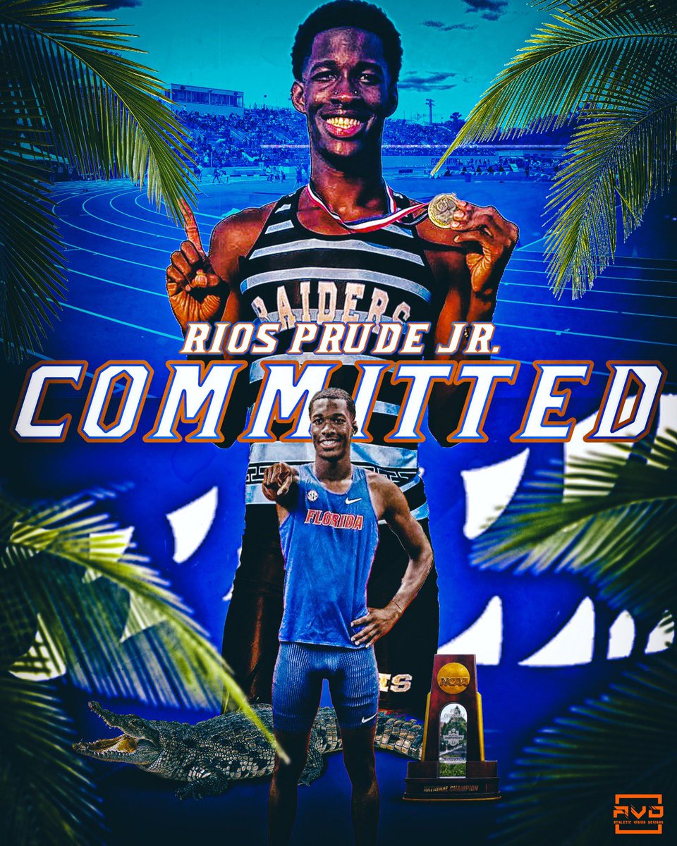 It’s Great! Congratulations to @riosthegreatest Will be joining the National Champs in Gainesville! Go Gators
