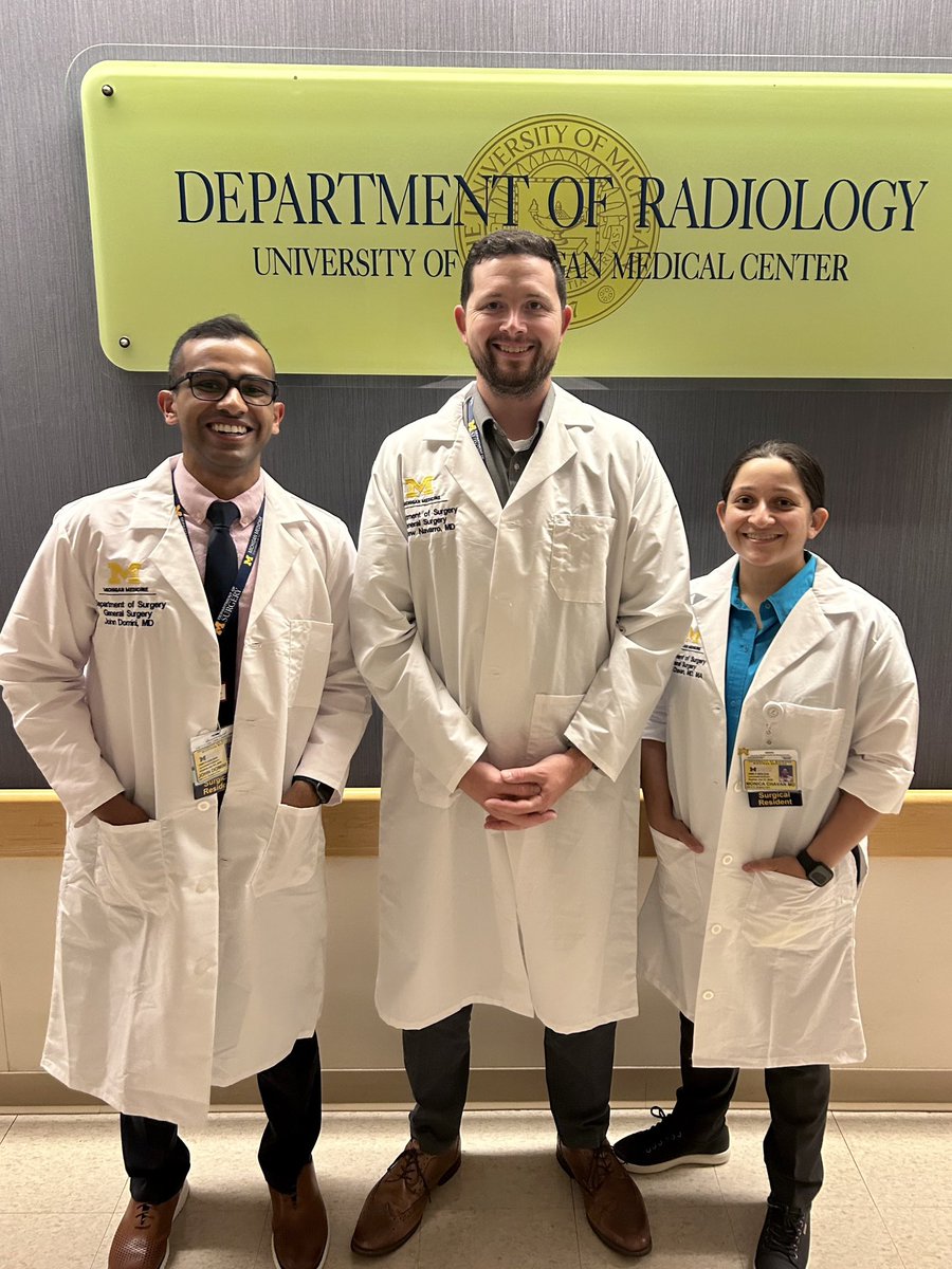 ChavanMD's tweet image. Very excited to call these two my partners in crime for the next six years! First challenge: surviving intern year. Thanks for the warm welcome @UMichVIR @UMichRadiology and @UMichSurgery