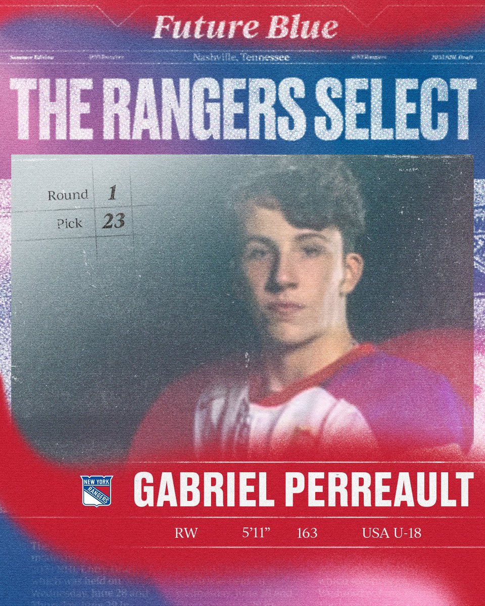 GABE’S OUR GUY. 

Welcome to #NYR!