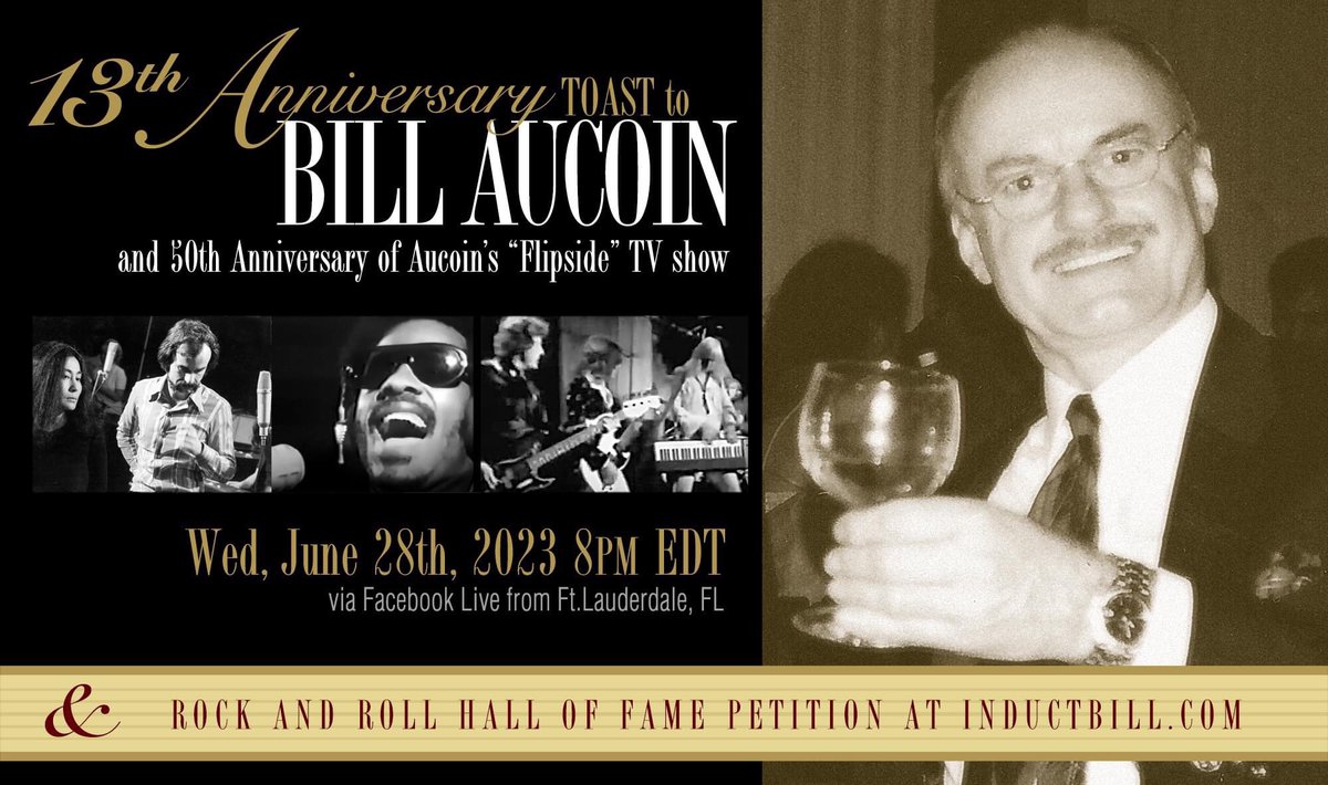 Hey #KissArmy Bill Aucoin's 13th Anniversary Toast Raise your glasses tonight at 8:00 p.m. in honor of the late great Bill Aucoin. Love and miss you Gui. God Bless, Peter Criss Click here for Bill Aucoin’s facebook page >>> m.facebook.com/bill.aucoin1?w…