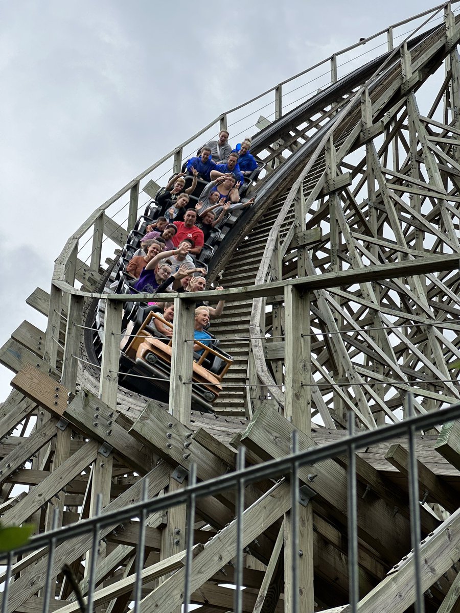 gregory_lamica's tweet photo. Some unedited  shots from Kings Island trip with the bonus of the iconic #blueicecream that’s #kingsisland is known for that was free for my birthday. #30 was a good one. #mystictimbers #ki #coasters #banshee #rollercoasters #gci https://t.co/WwpOcGwv7f