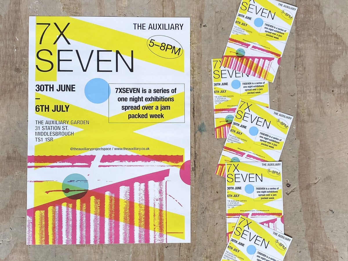 02.50am. Amongst other things I'm an insomniac, yes. We are back @aux_project for a Monday Night in Middlesbrough this Monday...it's a beauty with @FlorianTMZeisig and @StuHennigan 7xSeven is also on...so pop down early and catch that before we get going with our stuff!