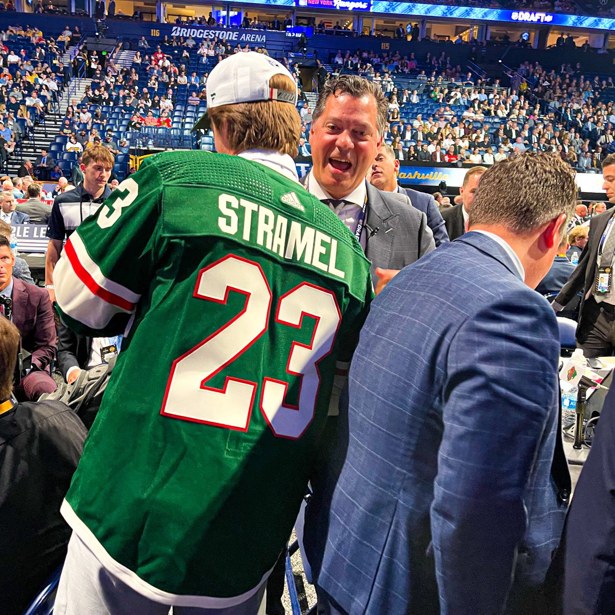 A moment to remember 🥲 

#mnwild x #NHLDraft