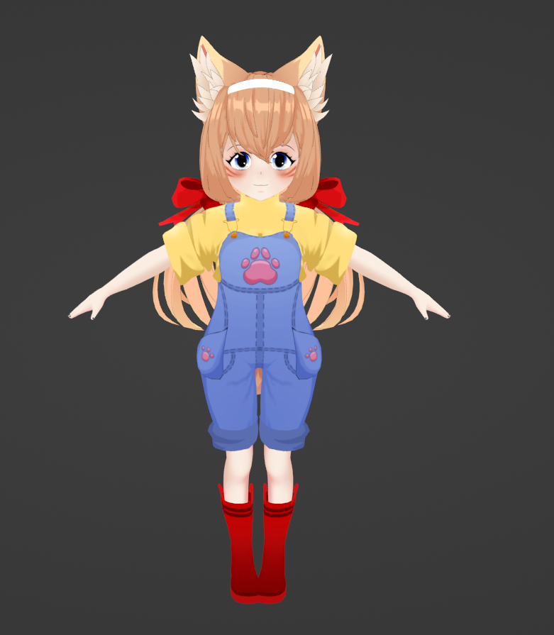 Touching up on a character I made a year or so ago and did nothing with.

Gonna finish her up and put her up for download via patreon :3