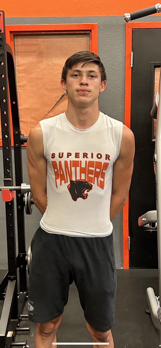 supiefootball's tweet photo. Shout out to c/o 2024 WR/LB Isaiah Diaz-Gonzalez  on getting into the 800lb club! #WeAreSuperior https://t.co/GQgkSN7ph3