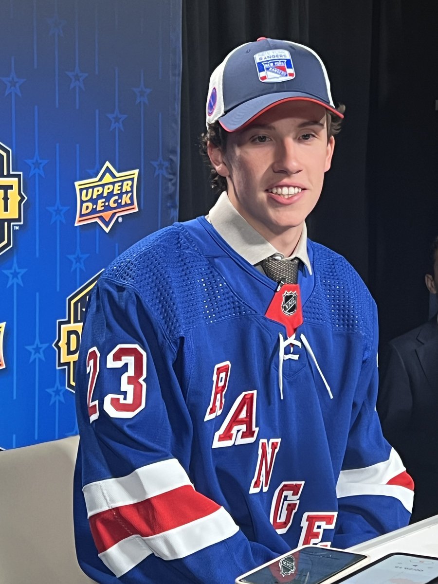 “Just so excited to be a Ranger.” - Gabe Perreault