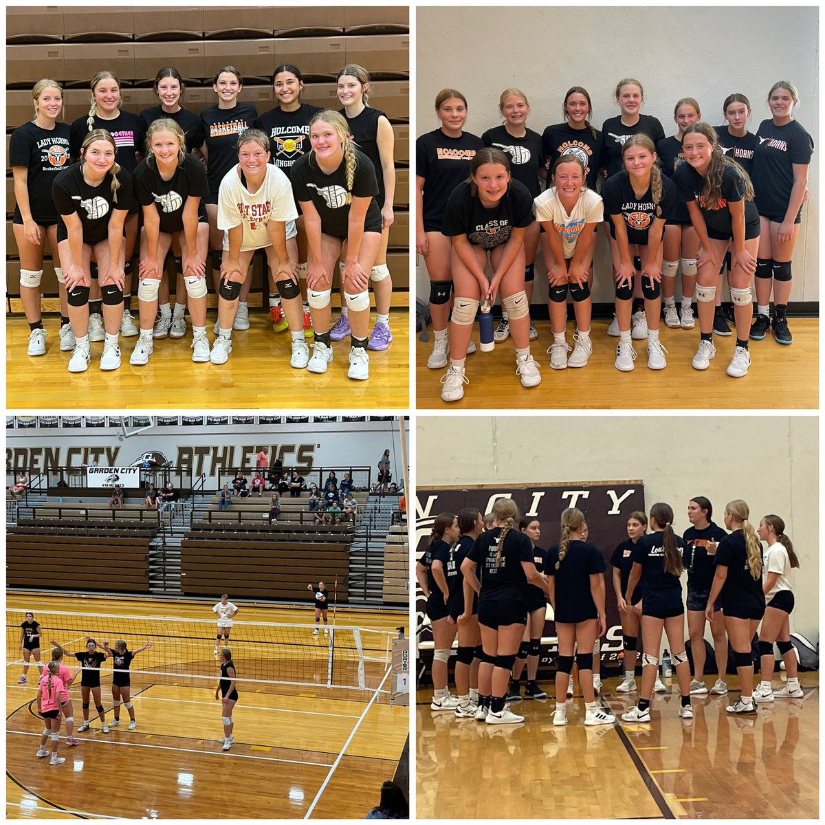 holcombvbsb's tweet photo. Great day today!! Varsity lost in the championship game of the Gold Bracket to Hays.  JV lost in the semis to Hays, in the Gold bracket. 
12 sets of vball in 10 hrs w lots of positives!! Girls have had some busy weeks, proud of how they competed &amp; gave their all!!
#FAMILY 🧡🖤🤘 https://t.co/LhqtKBAa8w
