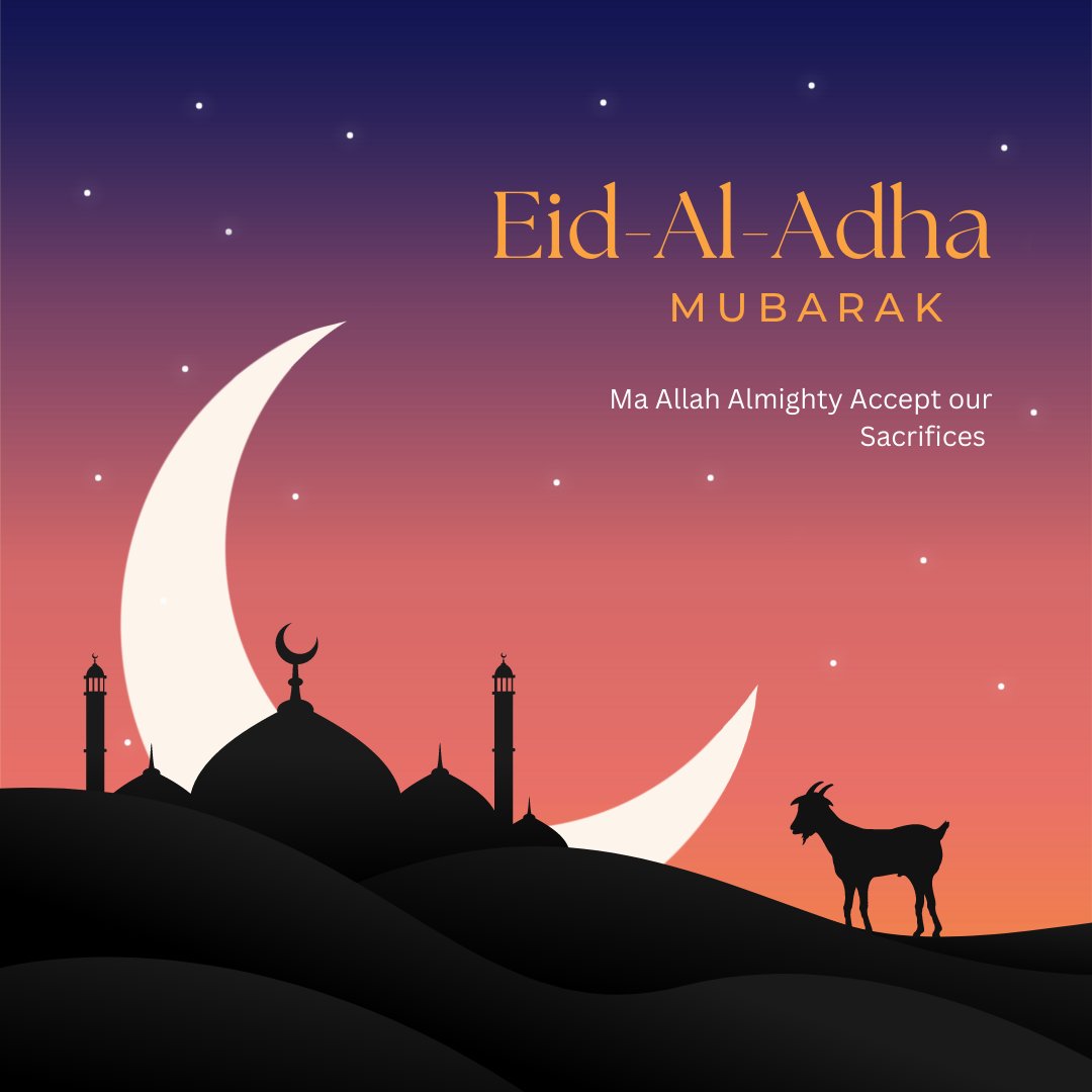 Aaliyan09's tweet photo. تَقَبَّلَ اللهُ مِنَّا وَمِنكُم

Eid Al Azha Mubarak ✨

May Allah Pak accept our qurbani ♥️

#EidMubarak #EidAlAdha2023 https://t.co/kWxYK9GeOx