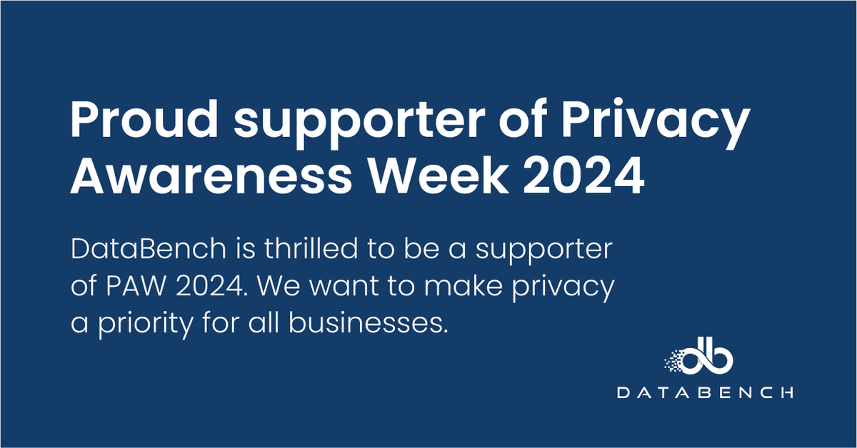 DataBenchAU's tweet photo. We have officially signed up to support Privacy Awareness week 2024! Here at DataBench we value privacy and advocate for its increased prioritisation within the business landscape. Follow along with us here so you don't miss the latest in privacy!

#Privacy #PAW2024 https://t.co/iOjXp0Ehw7