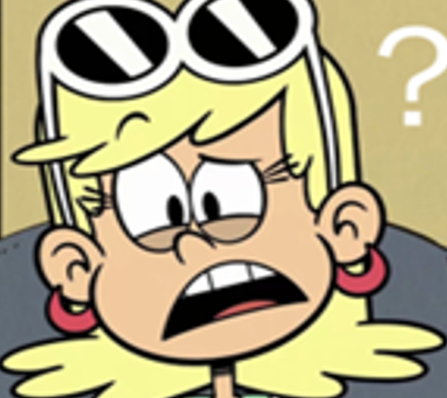 Somebody tell her to something bc i can't understand what she saying. #TheLoudHouse #LeniLoud