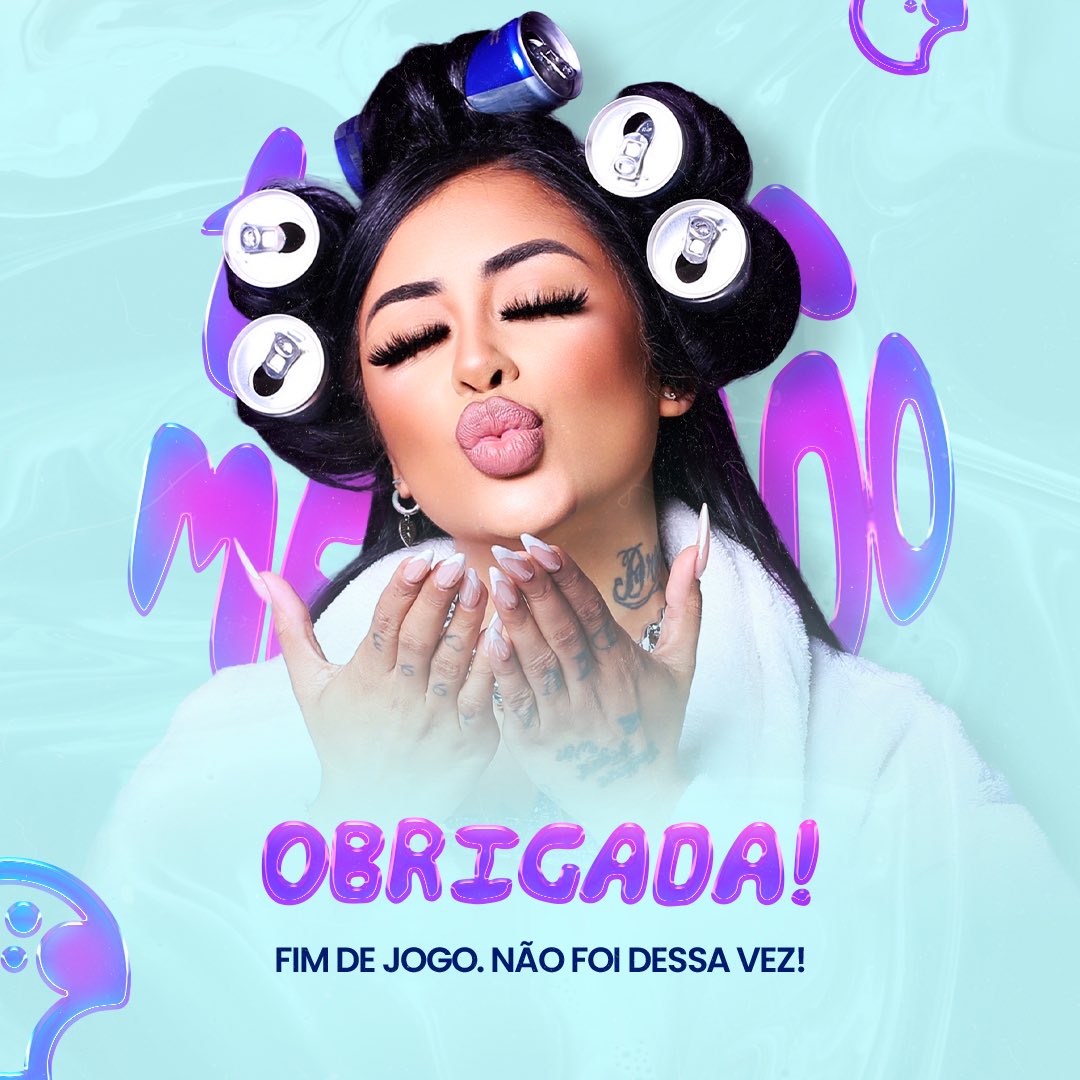 medradome's tweet photo. Infelizmente, o jogo acabou para a nossa Medrado! 

Queremos agradecer cada um de vocês que embarcou nesse sonho com a gente, lutou e defendeu nossa Mami até o fim! 

NUNCA É UM ADEUS! Vocês irão ouvir muito falar de Fernanda Medrado. 🍪🤎

#AGrandeConquista #TeamMedrado https://t.co/KGURyLPIP6