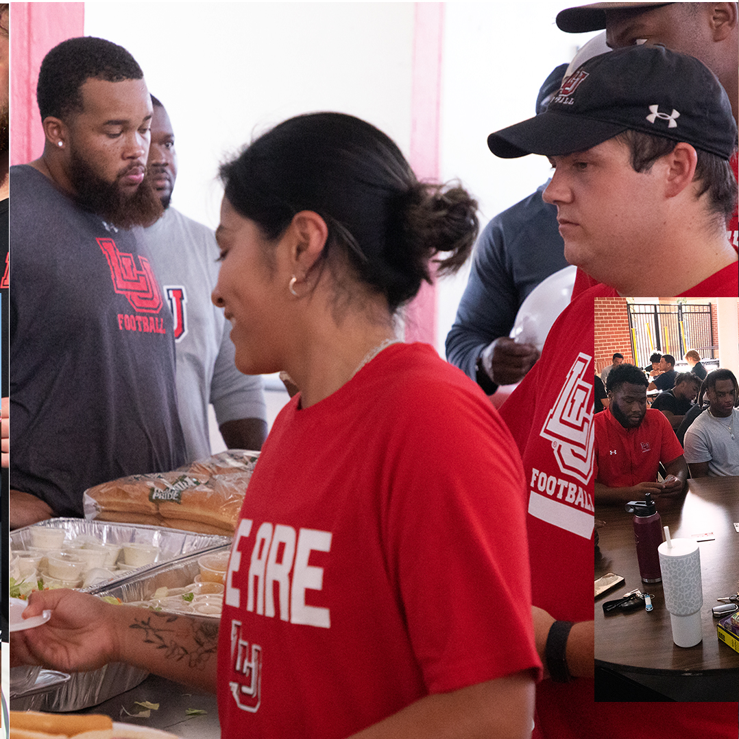 LamarFootball's tweet photo. There's nothing like a 𝘽𝒐𝙤𝒎𝙩𝒐𝙬𝒏 𝑪𝙤𝒐𝙠𝒐𝙪𝒕 👨‍🍳
#WeAreLU | #BoomTownBoys https://t.co/eOc1YHe4oC