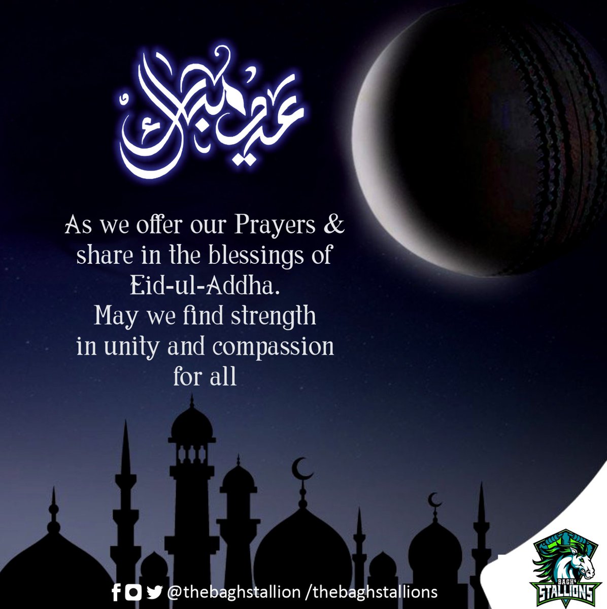 thebaghstallion's tweet photo. 🌙Celebrating the Joyous Festival of Eid-ul-Azha! 🐐🕌
#EidUlAzha #BlessedEid #FestivalOfSacrifice #EidMubarak #JoyfulCelebrations #FamilyTime #Gratitude #SpreadLove #UnityInDiversity #CelebratingTogetherness #FaithAndDevotion #HappinessAndHarmony #thebaghstallions #baghistudios https://t.co/ZepYUVdDyt