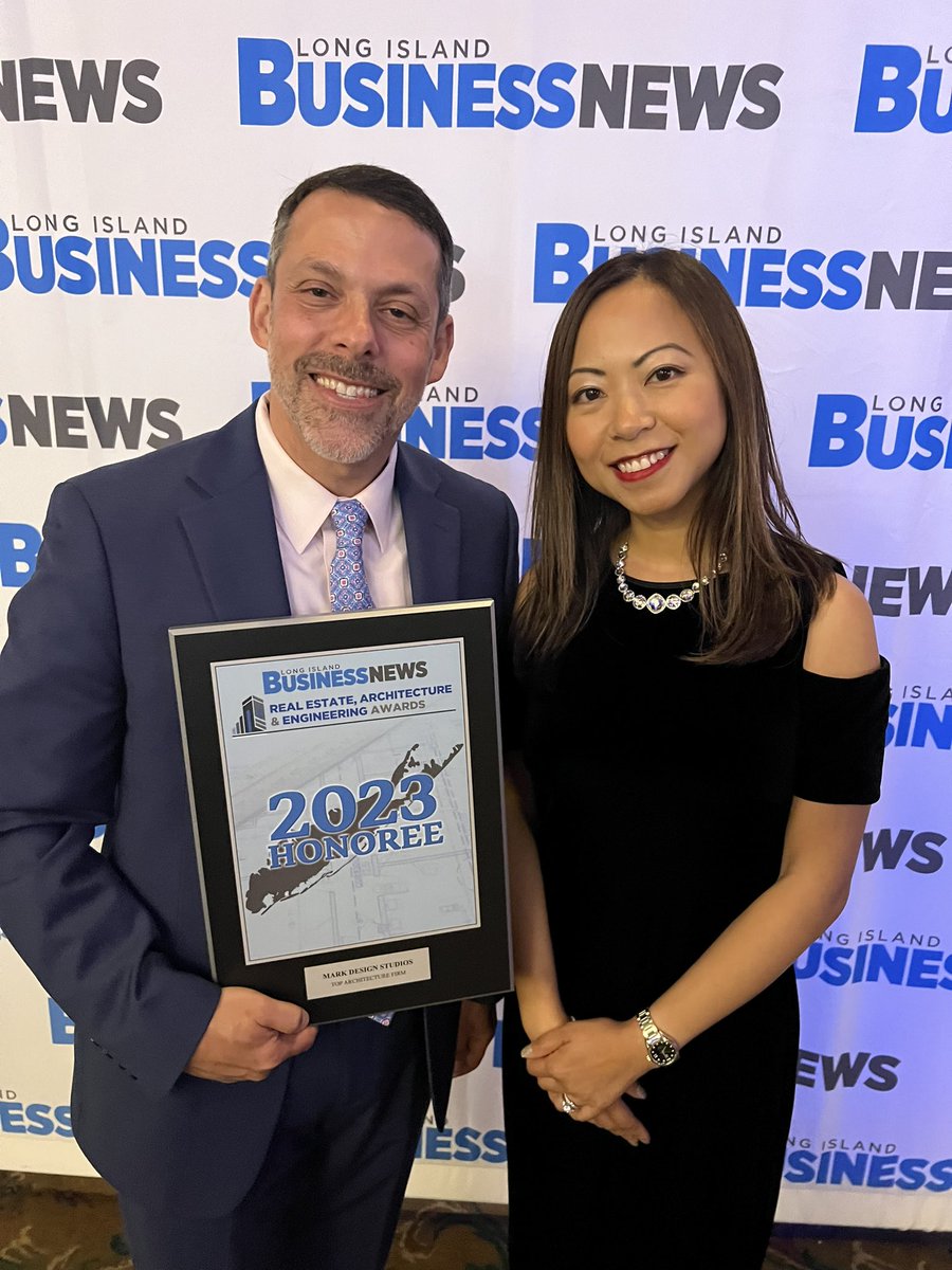MDSArchitecture's tweet photo. Terrific night at @LIBN #realestate #architecture and #engineering awards! We are grateful to be named Top Architecture Firm on #longisland! https://t.co/OOgtQKPc2F
